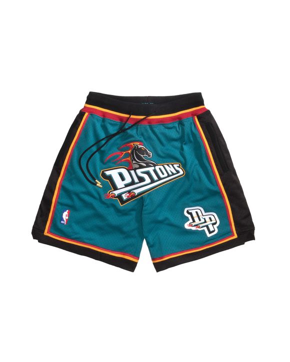 pistons teal shorts