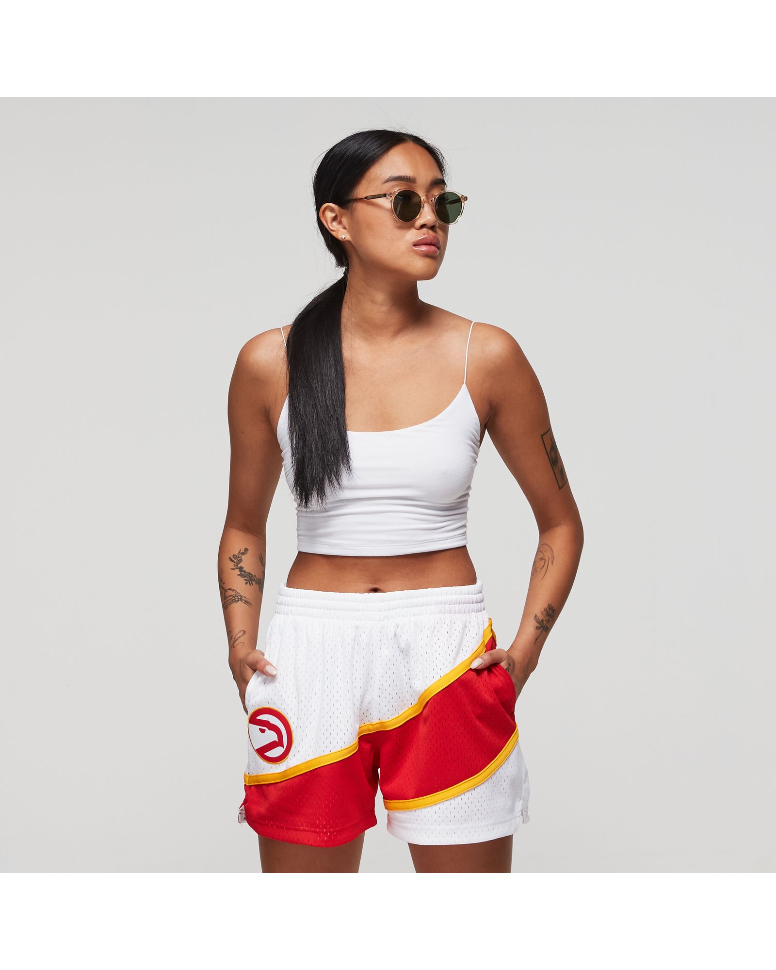 WOMENS JUMP SHOT SHORTS-ATLANTA HAWKS