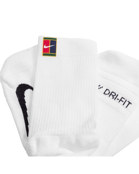 NIke Court Multiplier Cushioned Crew Socks - White