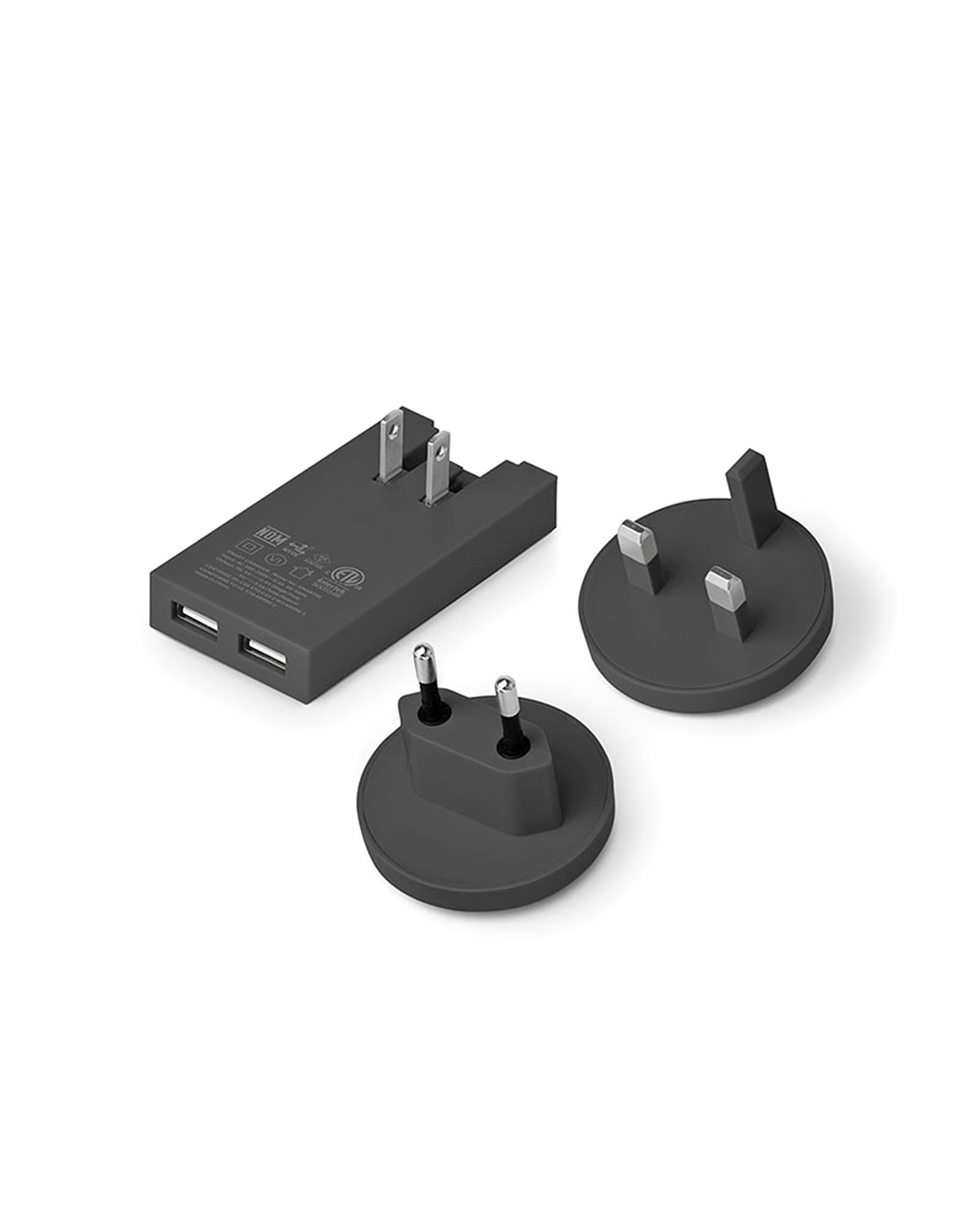 SMART CHARGER-DUAL USB FABRIC