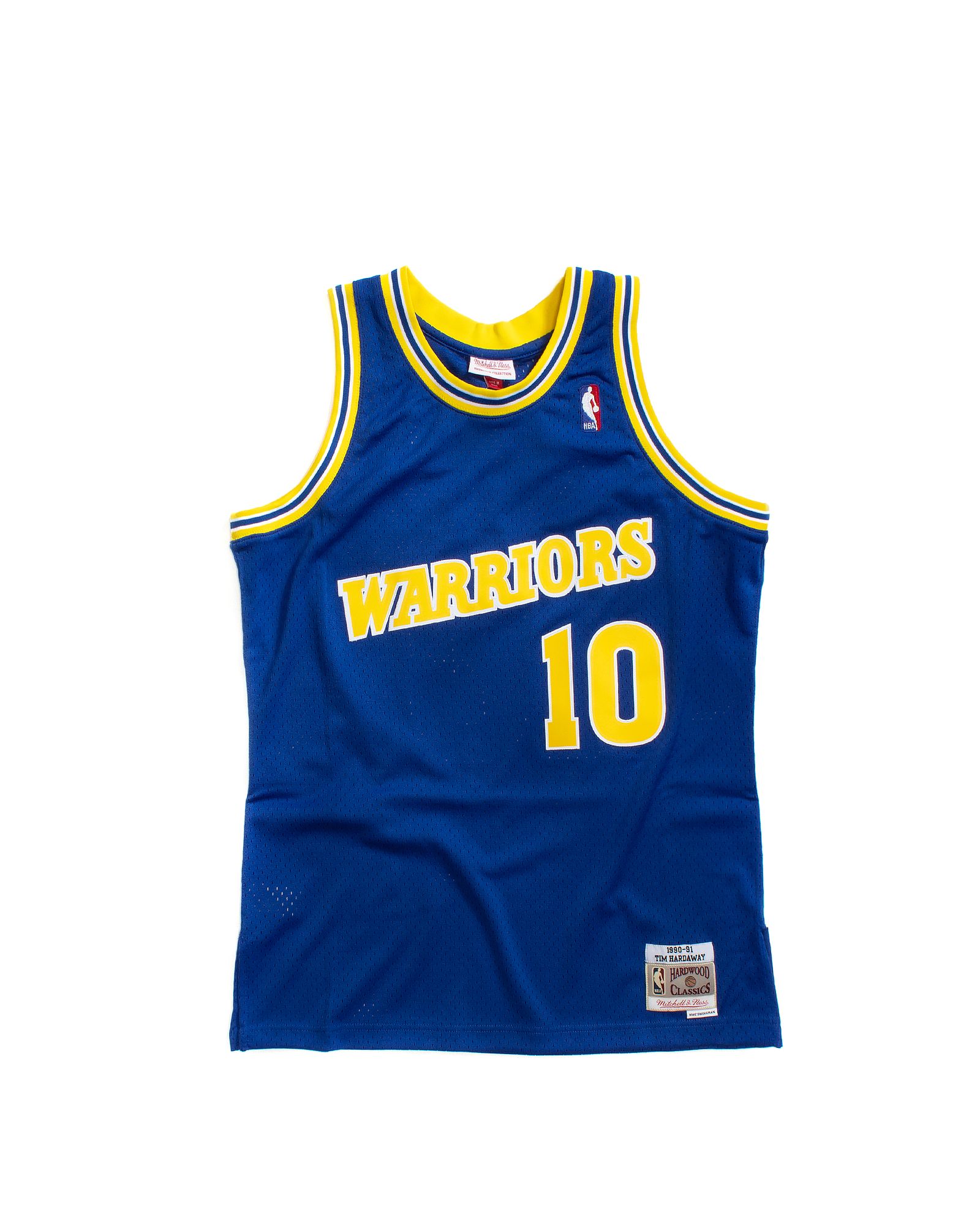 NBA Swingman Jersey Golden State Warriors Road 1990-91 Tim Hardaway #10