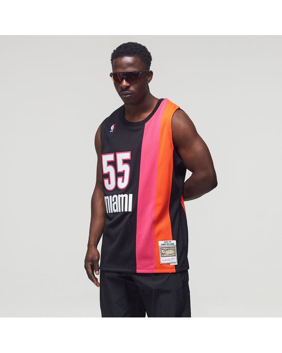 Mitchell & Ness Men's Miami Heat Jason Williams #55 Black Jersey, XXL