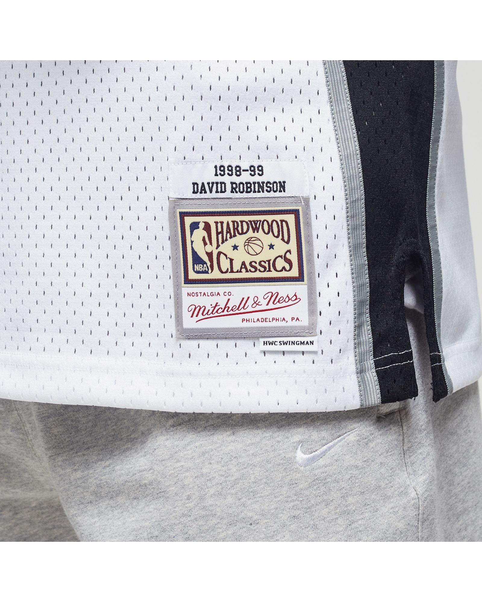 SAN ANTONIO SPURS 1998-99 Swingman Jersey - DAVID ROBINSON