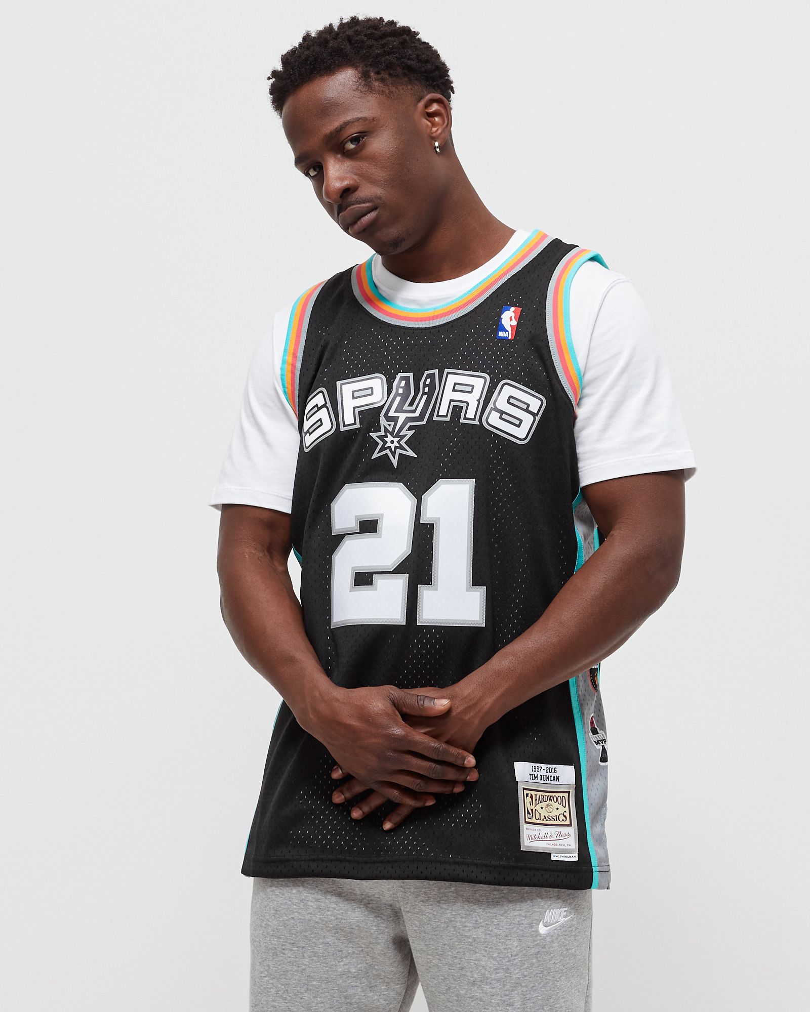 San Antonio Spurs Swingman JERSEY - Tim Duncan