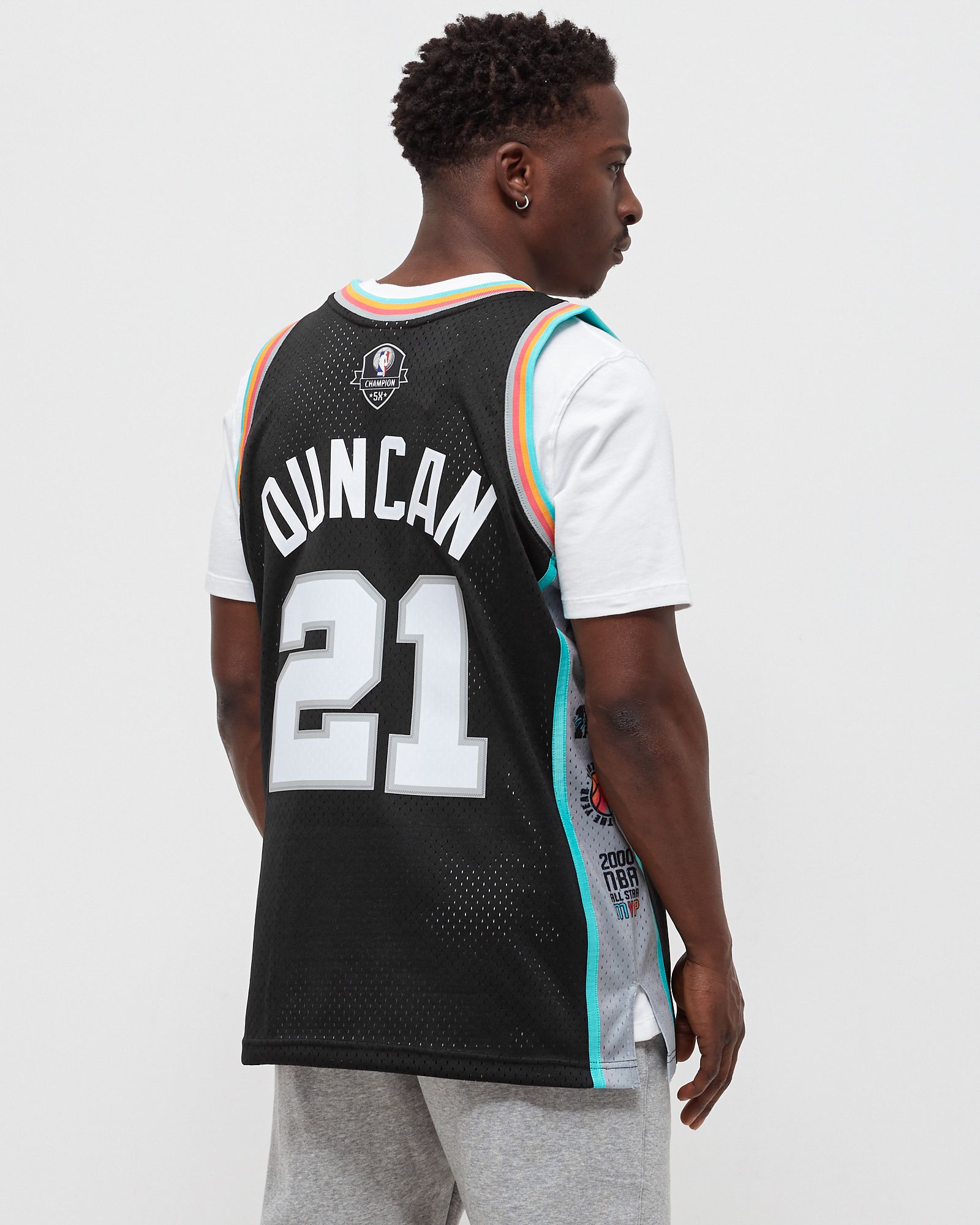 San Antonio Spurs Swingman JERSEY - Tim Duncan