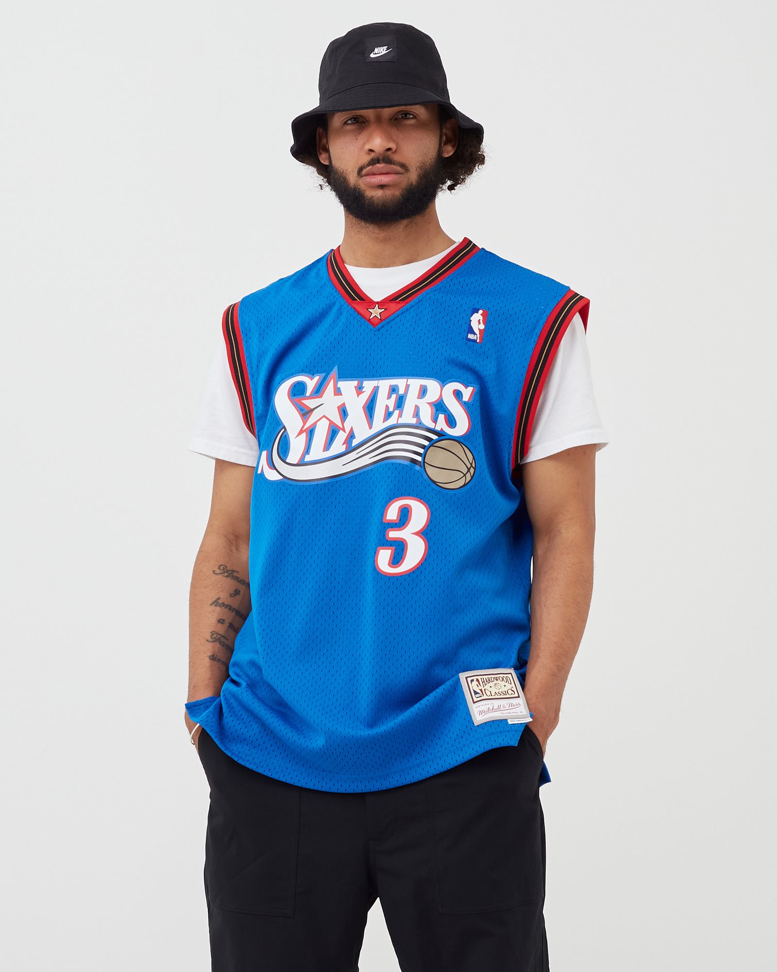 NBA Swingman Jersey Philadelphia 76ers Alternate 1999-00 Allen Iverson #3