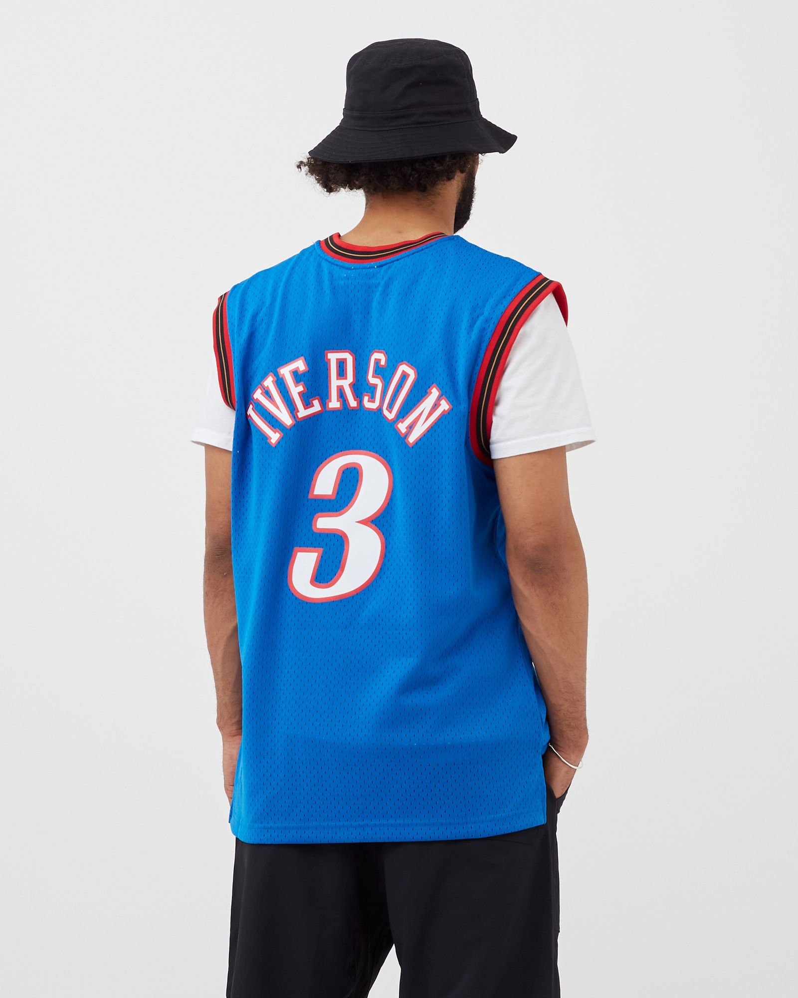 NBA Swingman Jersey Philadelphia 76ers Alternate 1999-00 Allen Iverson #3