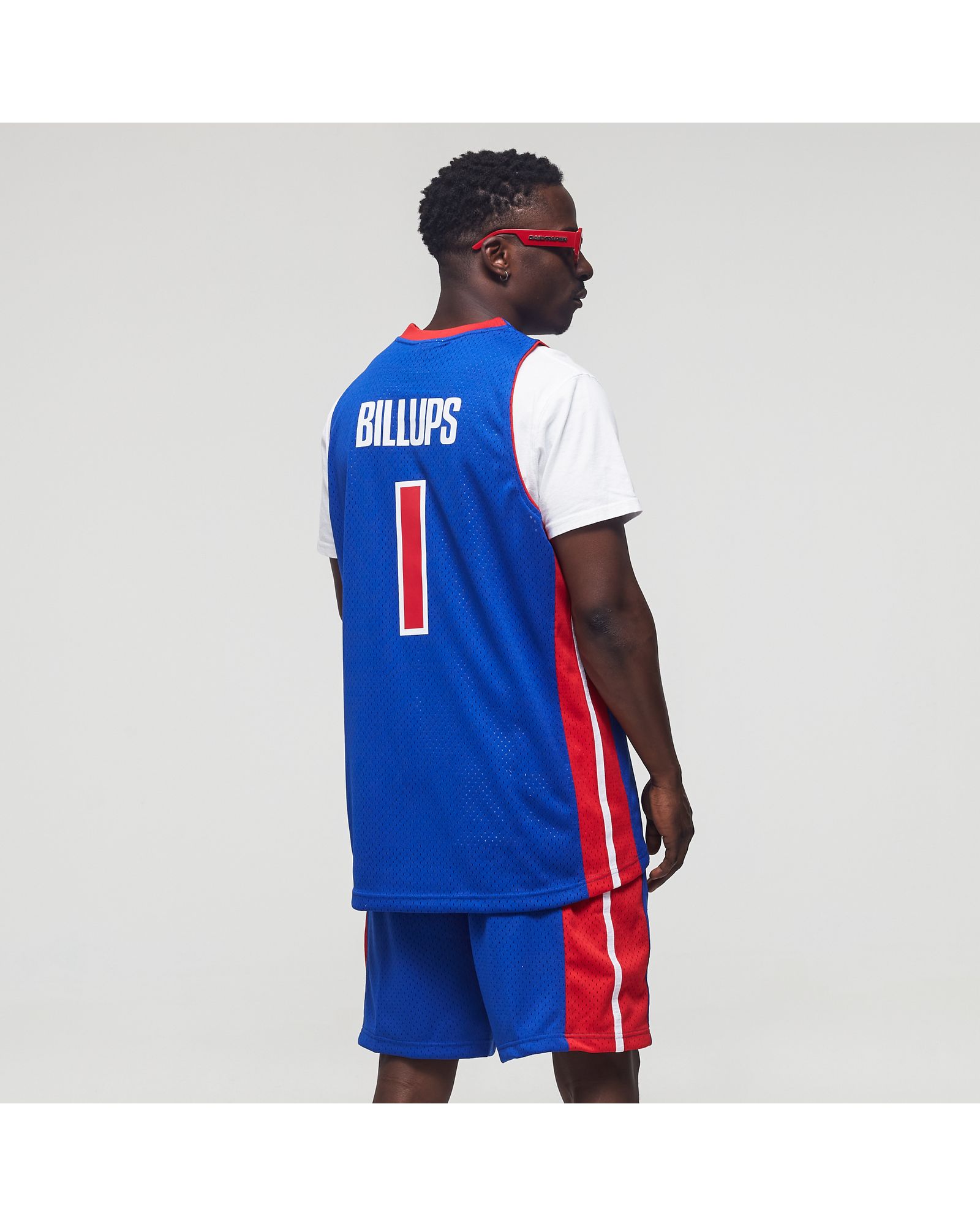 DETROIT PISTONS 2003-04 Swingman Road Jersey - Chauncey Billups