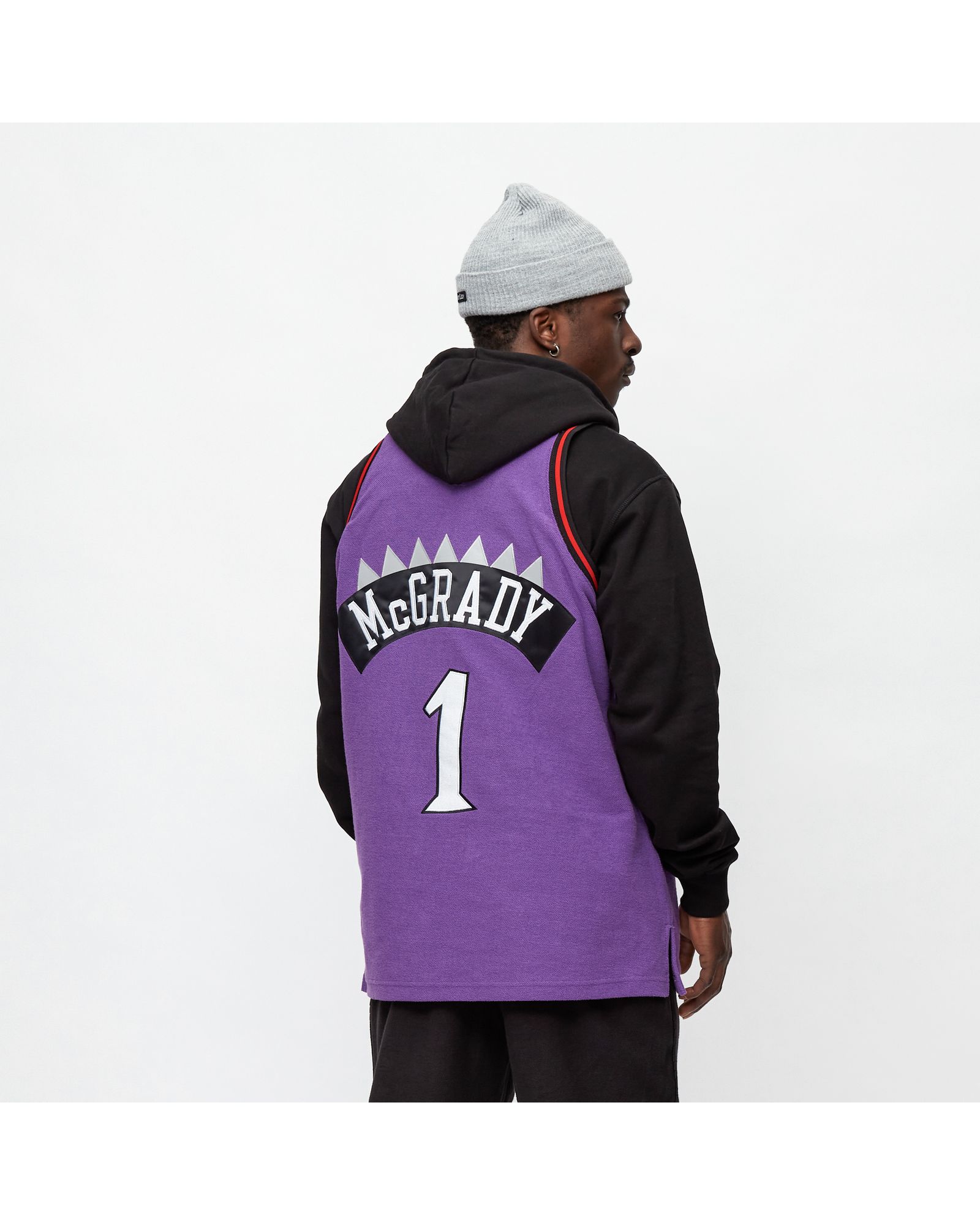 TORONTO RAPTORS REVERSED FLEECE SWINGMAN JERSEY MCGRADY