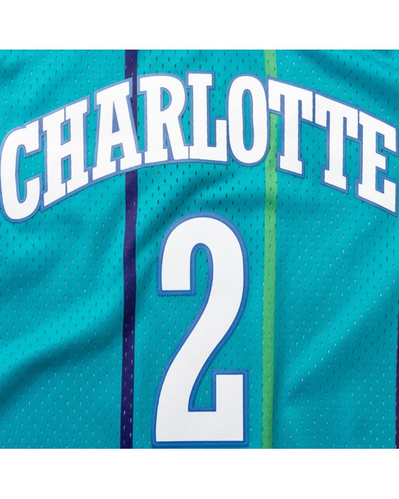 Mitchell & NessMitchell & Ness Larry Johnson #2 Charlotte Hornets NBA Swingman Marque  