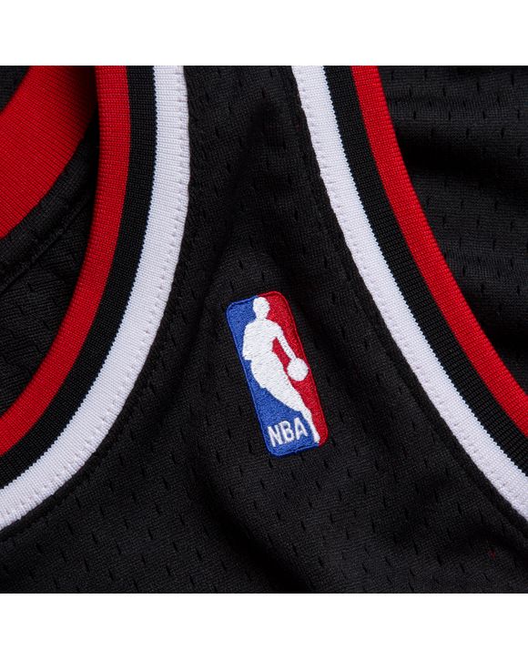 Mitchell & Ness Chicago Bulls #91 Dennis Rodman black/red Swingman Jersey