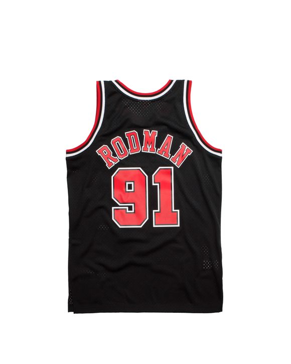 Mitchell & Ness Chicago Bulls Dennis Rodman Black Swingman 2.0 1997-98 Jersey