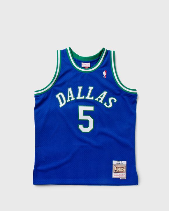 Dallas Mavericks Jason Kidd 1997 Hardwood Classics Road Swingman Jersey By  Mitchell & Ness - Royal - Mens