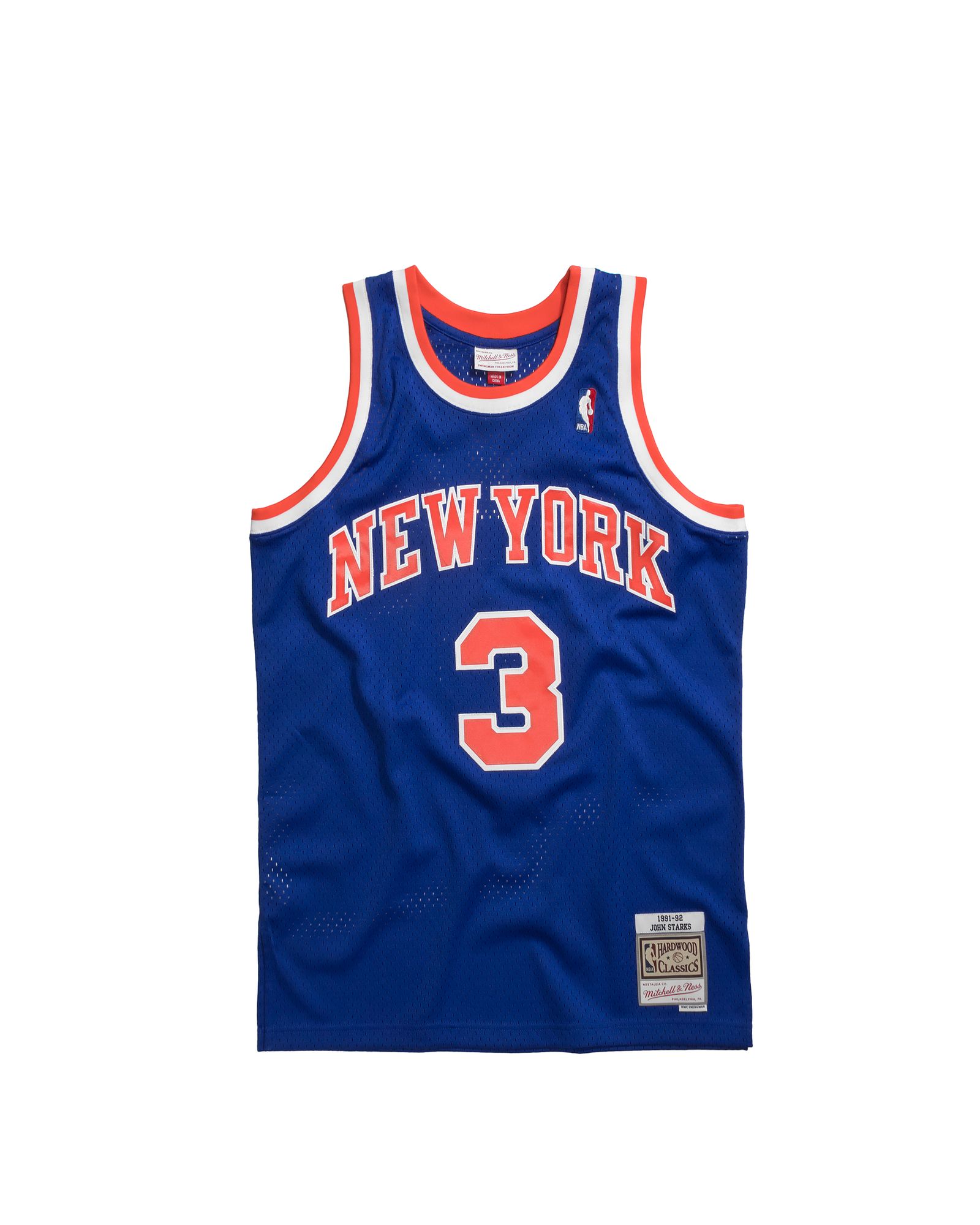NBA Swingman Jersey New York Knicks Road 1991-92 John Starks #3