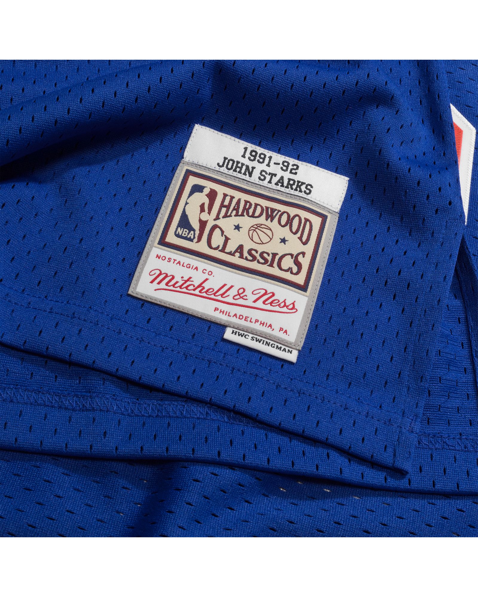 NBA Swingman Jersey New York Knicks Road 1991-92 John Starks #3