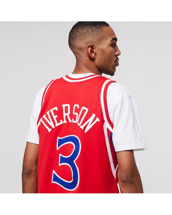 NBA Swingman Jersey Philadelphia 76ers Road 1996-97 Allen Iverson #3