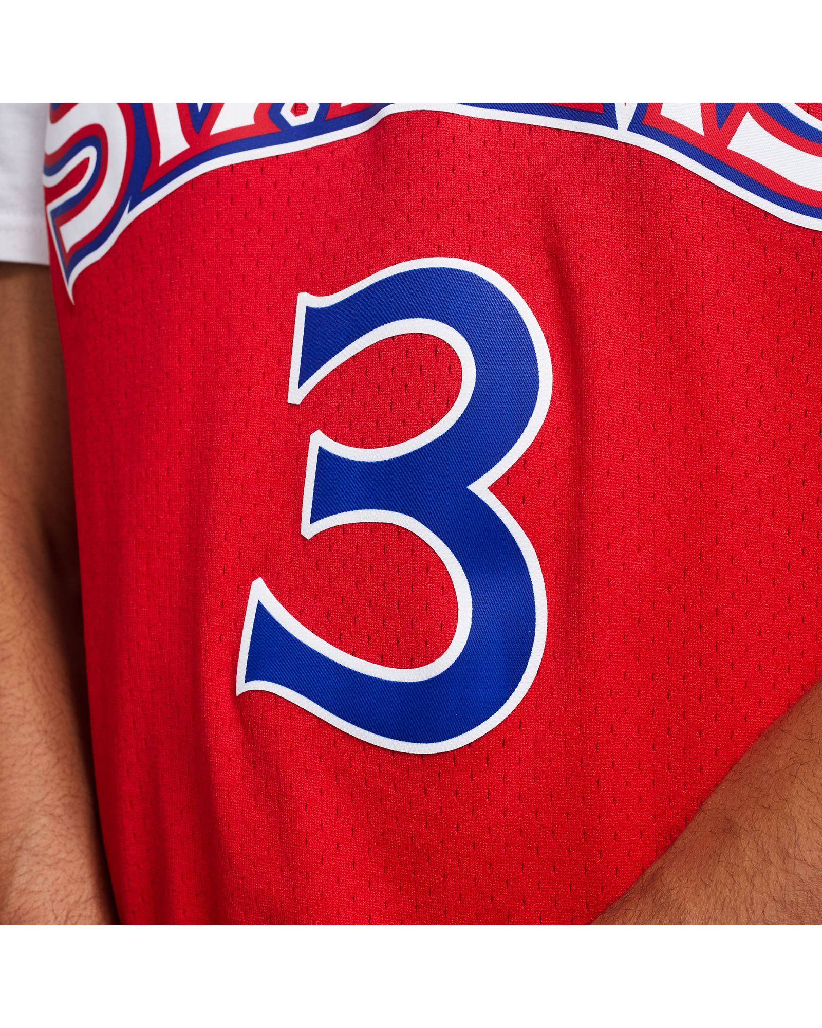 NBA Swingman Jersey Philadelphia 76ers Road 1996-97 Allen Iverson #3