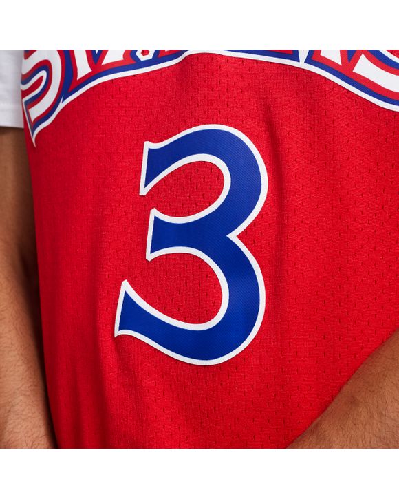 NBA Swingman Jersey Philadelphia 76ers Road 1996-97 Allen Iverson #3
