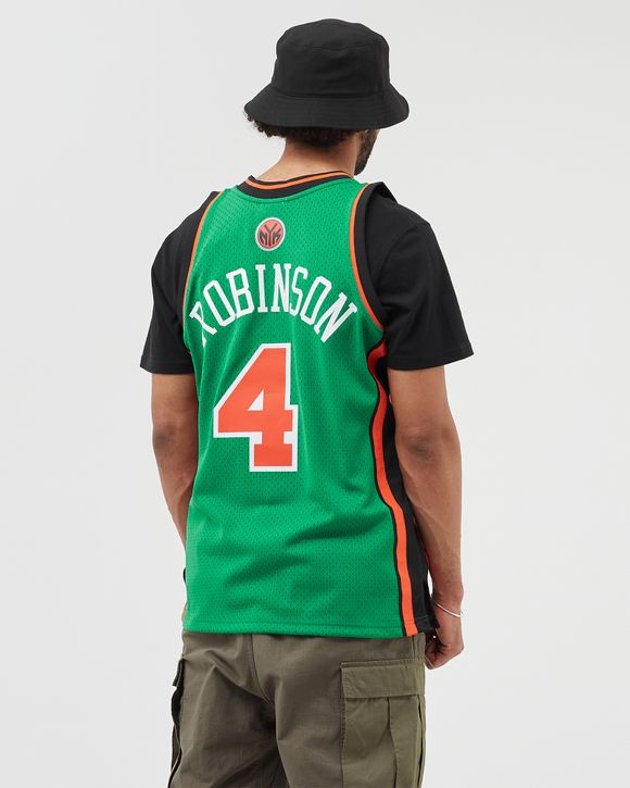 Adidas Saint Patrick's Day Knicks Jersey Carmelo Anthony Green