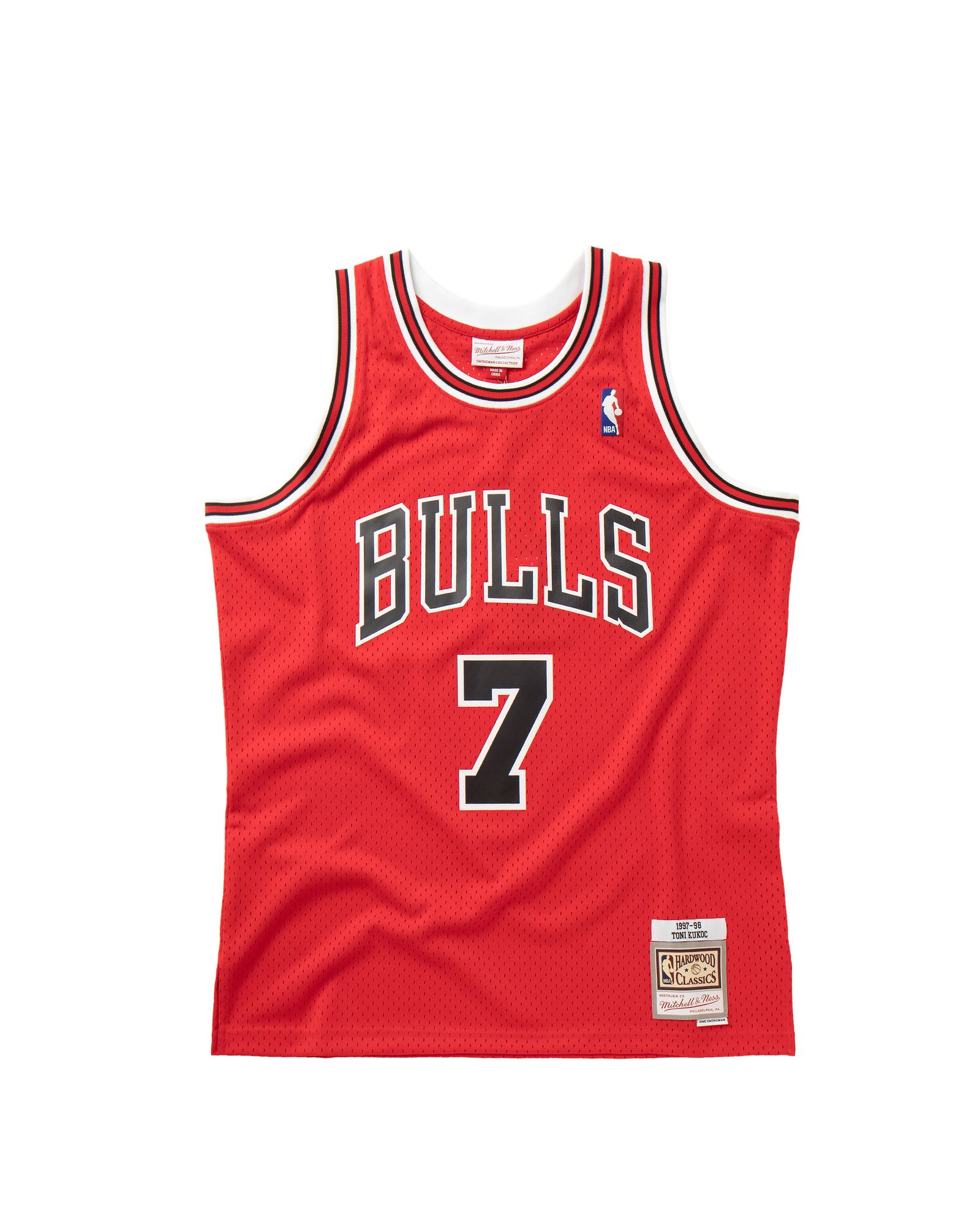 NBA Swingman Jersey Chicago Bulls 1997-98 Toni Kukoc #7