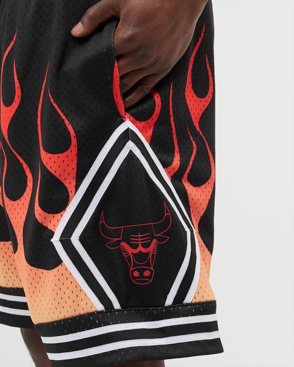 Mitchell and Ness Chicago Bulls Flames Swingman Shorts – Stephen