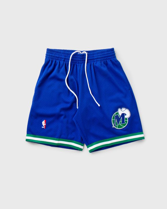 Mitchell & Ness NBA Swingman Shorts Dallas Mavericks Road 1998-99 Men Sport & Team Shorts Blue in Size:L