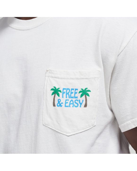 Palm Trees Pocket Tee