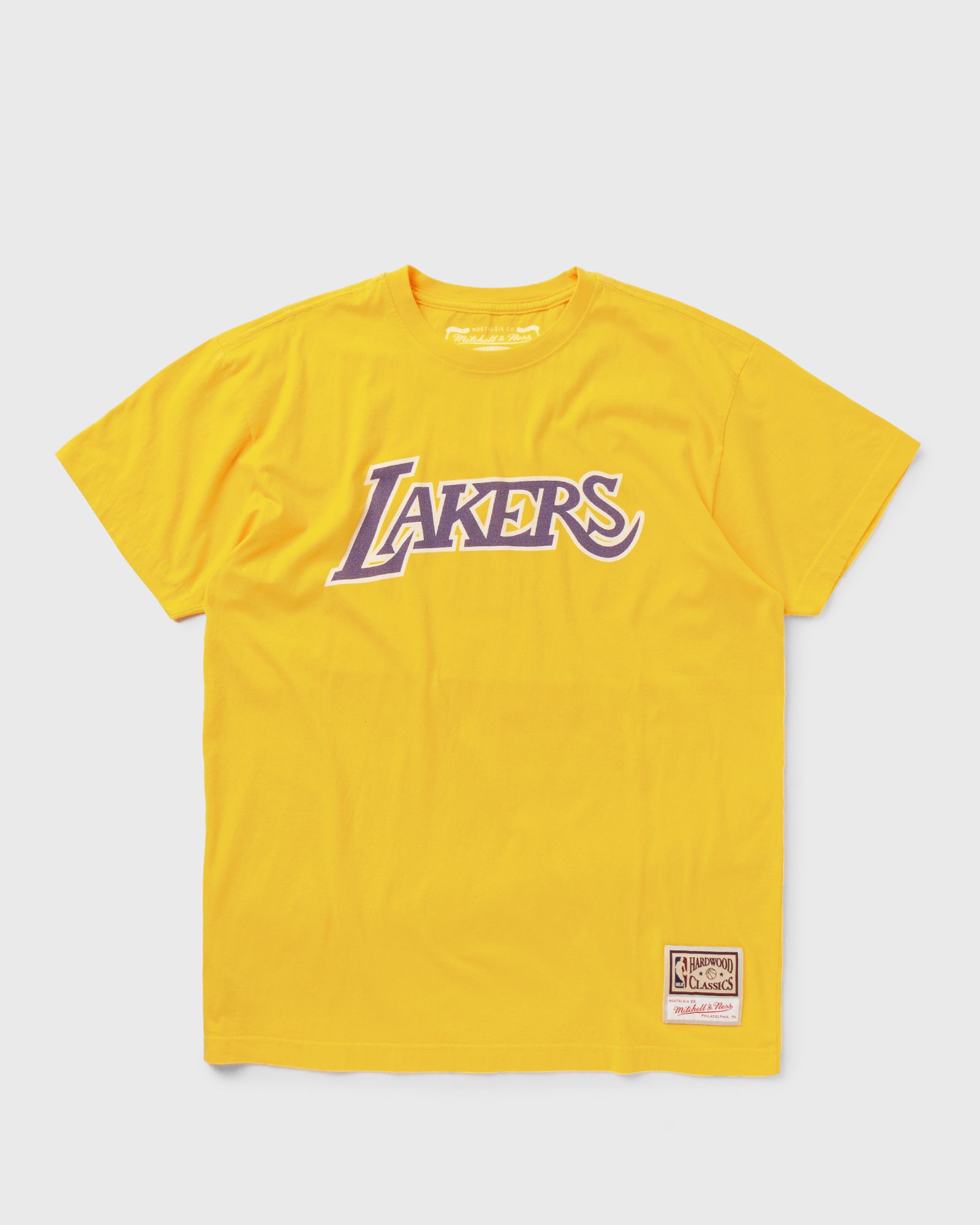 LOS ANGELES LAKERS Worn Logo Tee