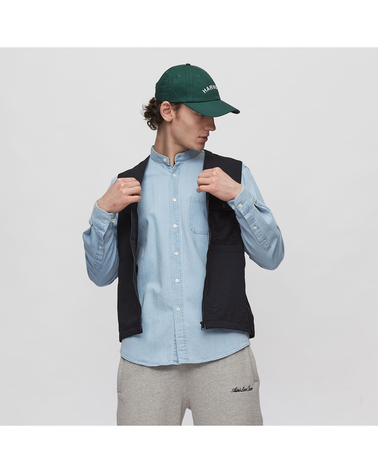 Mao Denim Long sleeve shirt