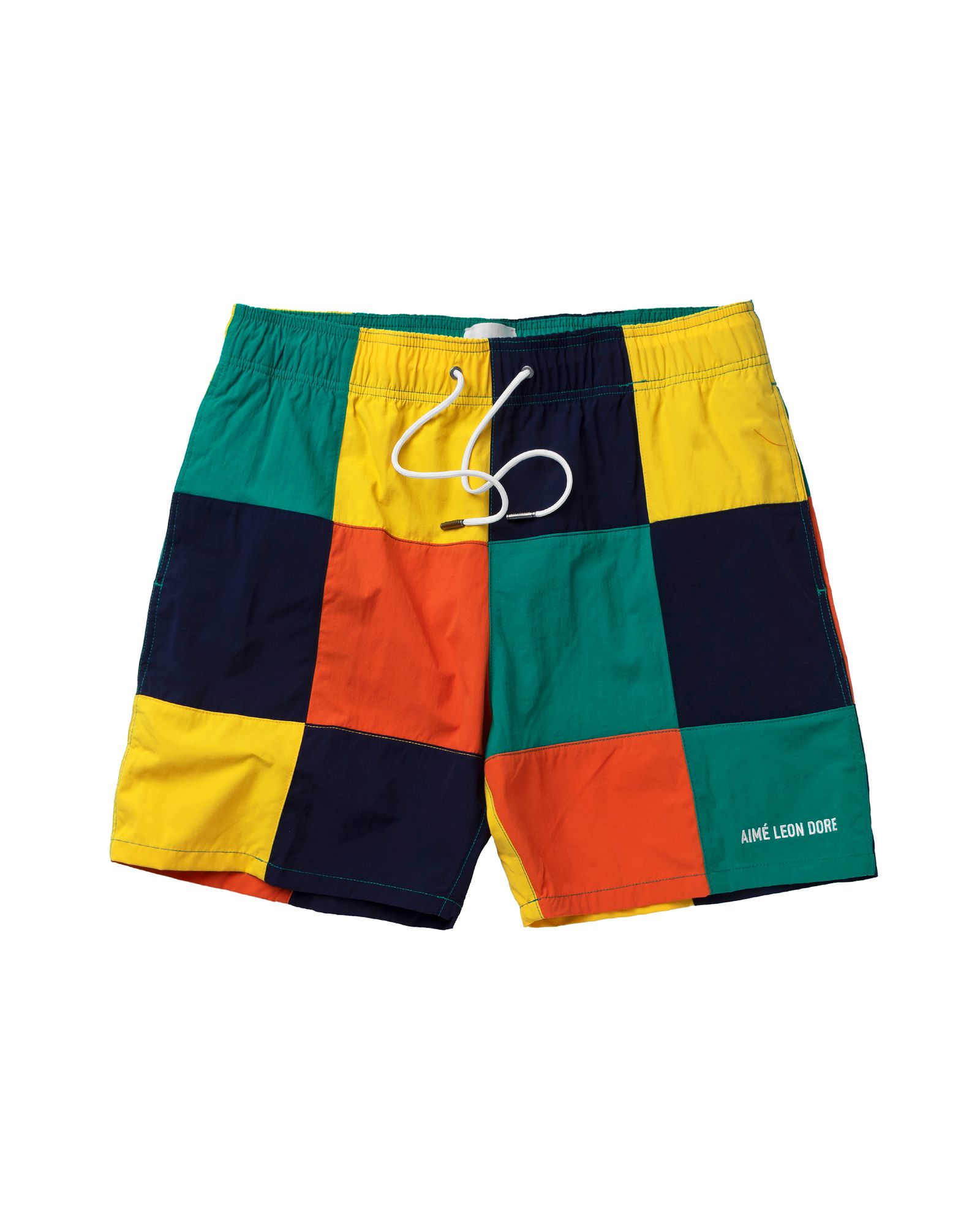 RETRO CHECK SHORTS