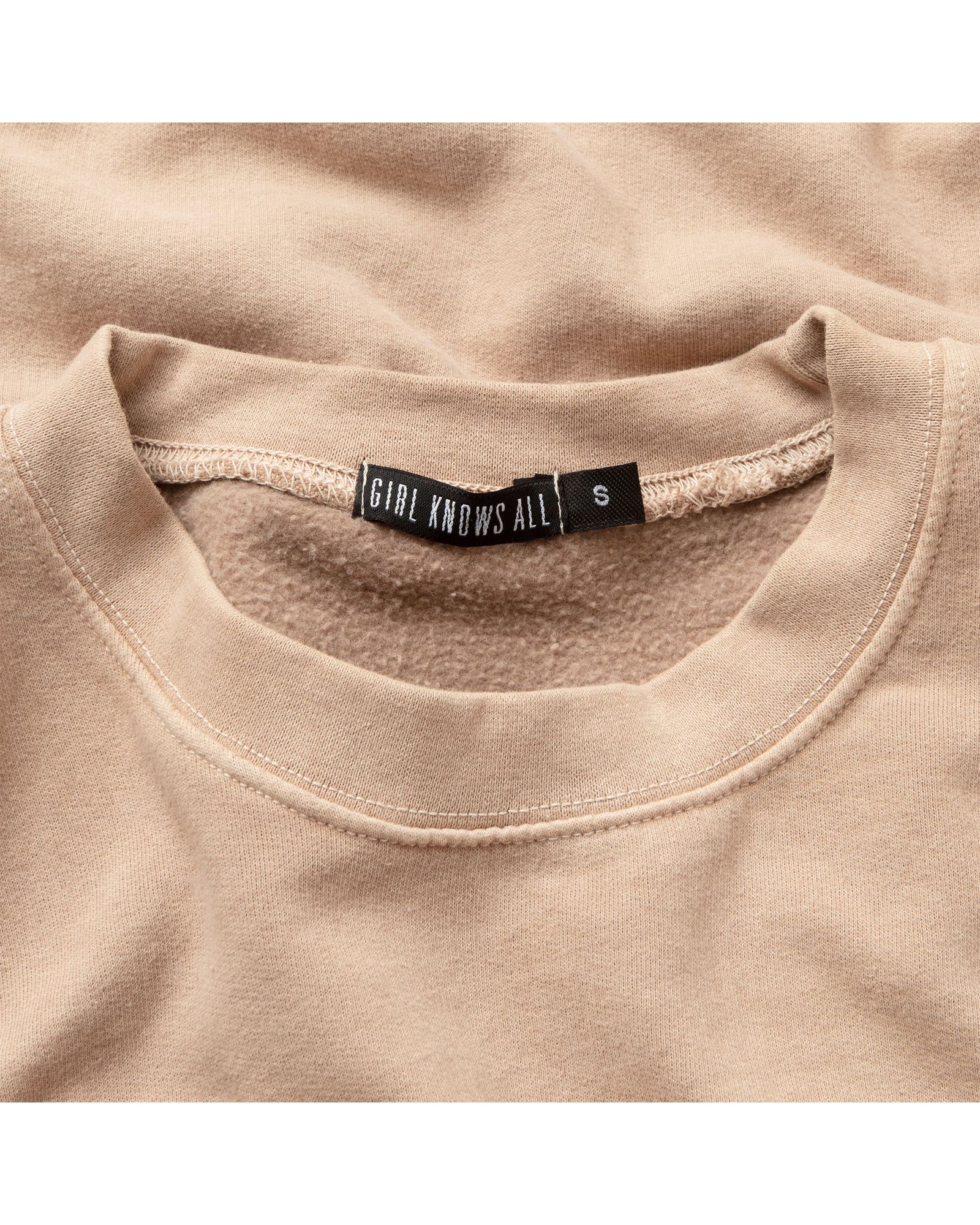 Dark Sand Washed Sweater