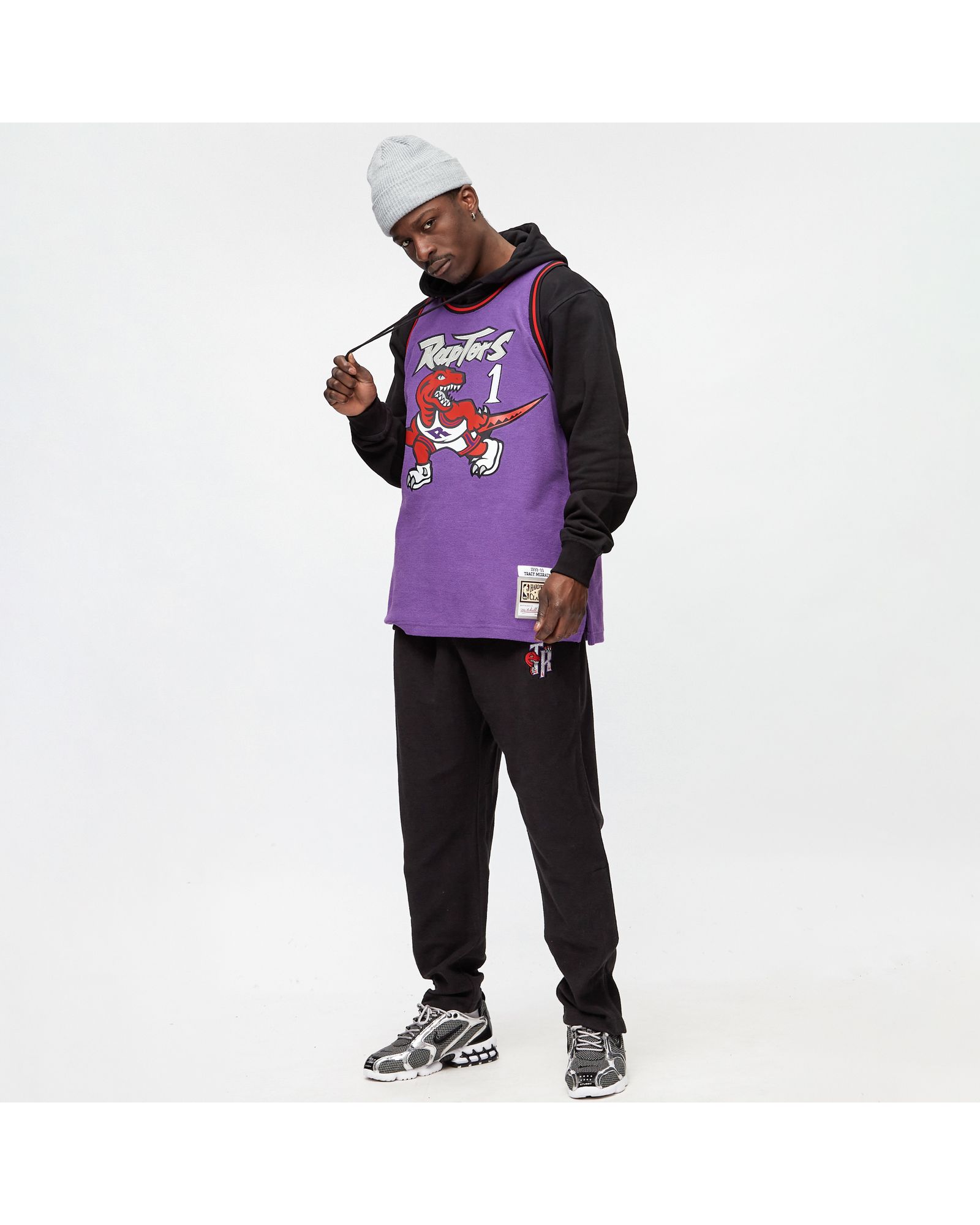 TORONTO RAPTORS REVERSED FLEECE TEARWAY PANT