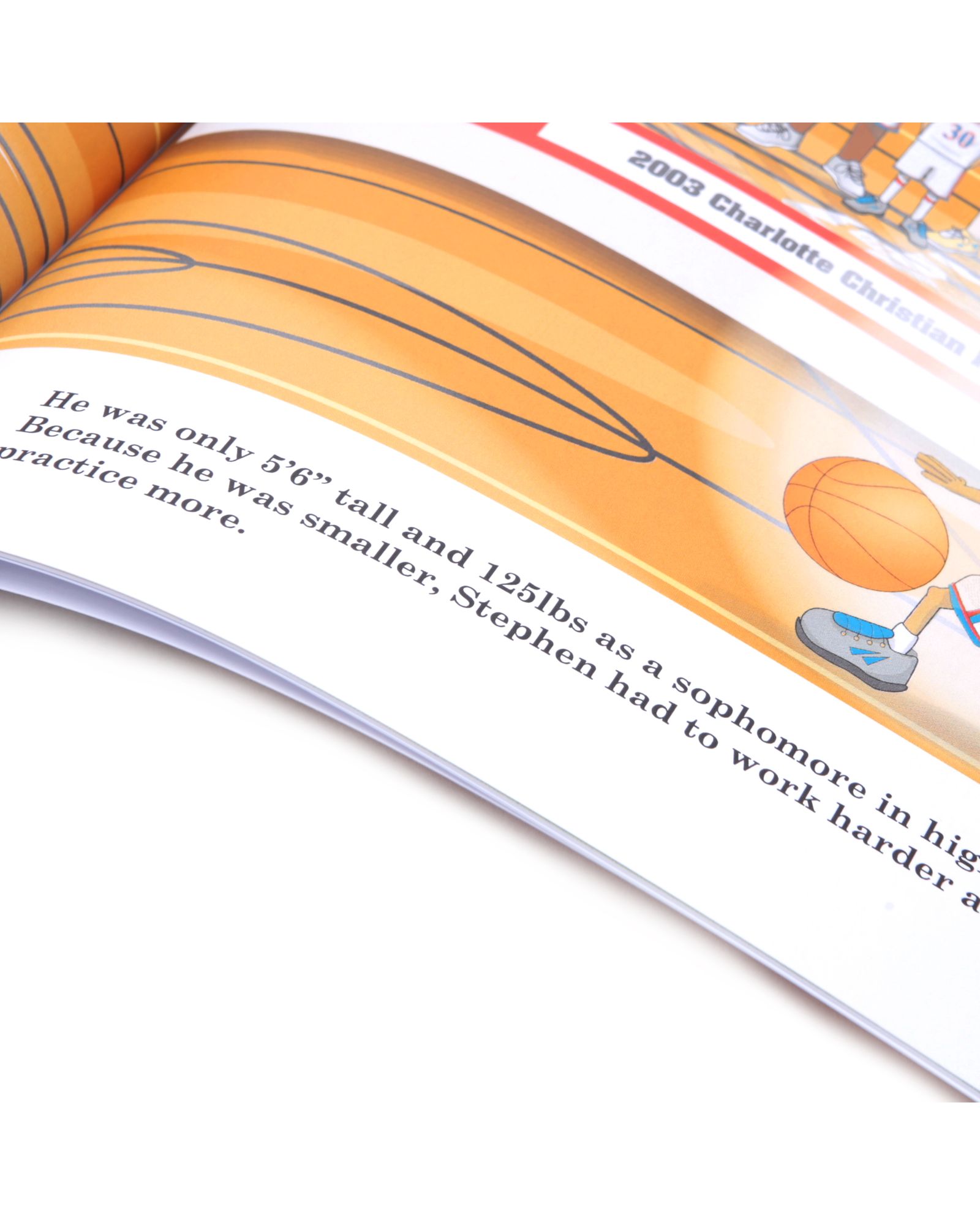 Stephen Curry The Boy Who Never Gave up (Children…s Book)