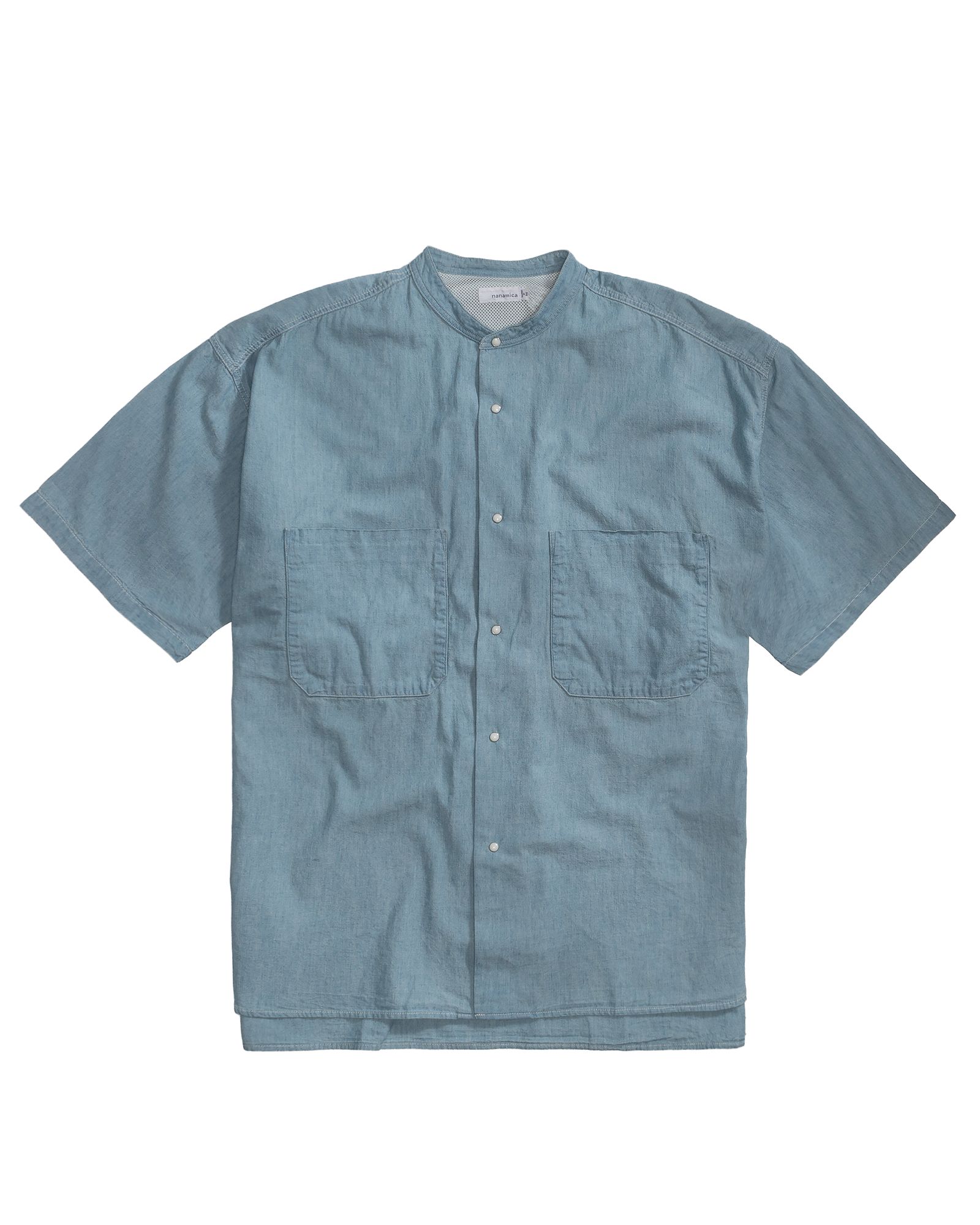 Band Collar Wind Shirt