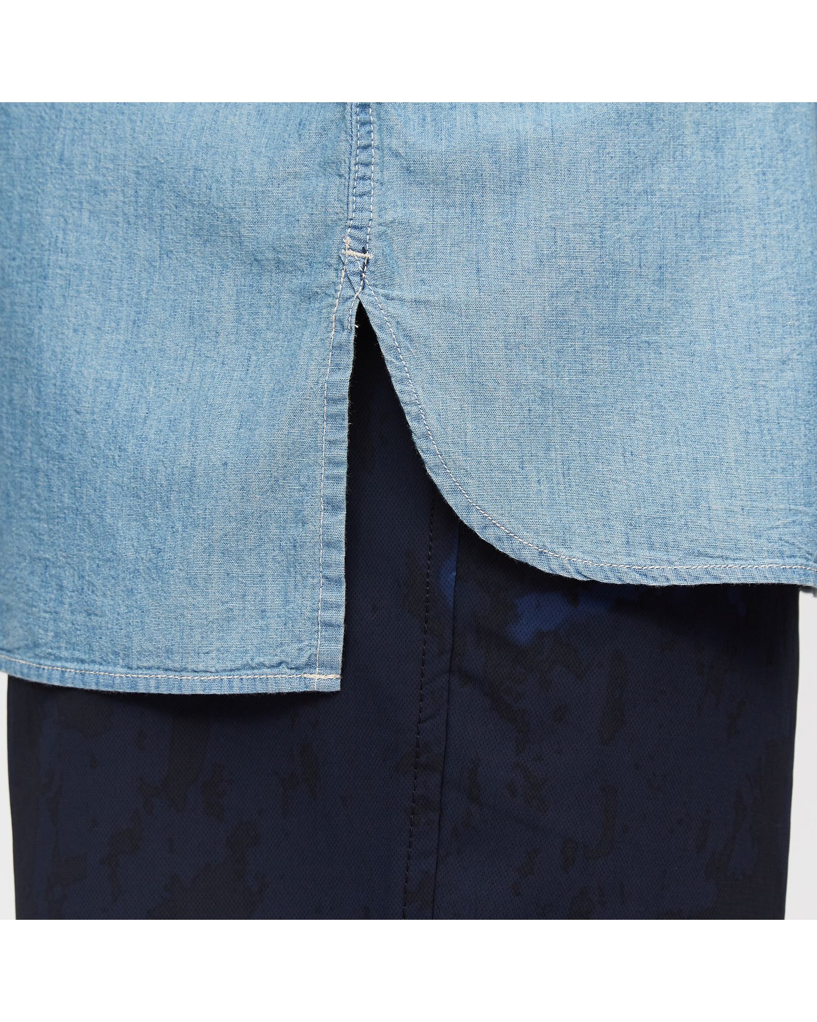 Band Collar Wind Shirt