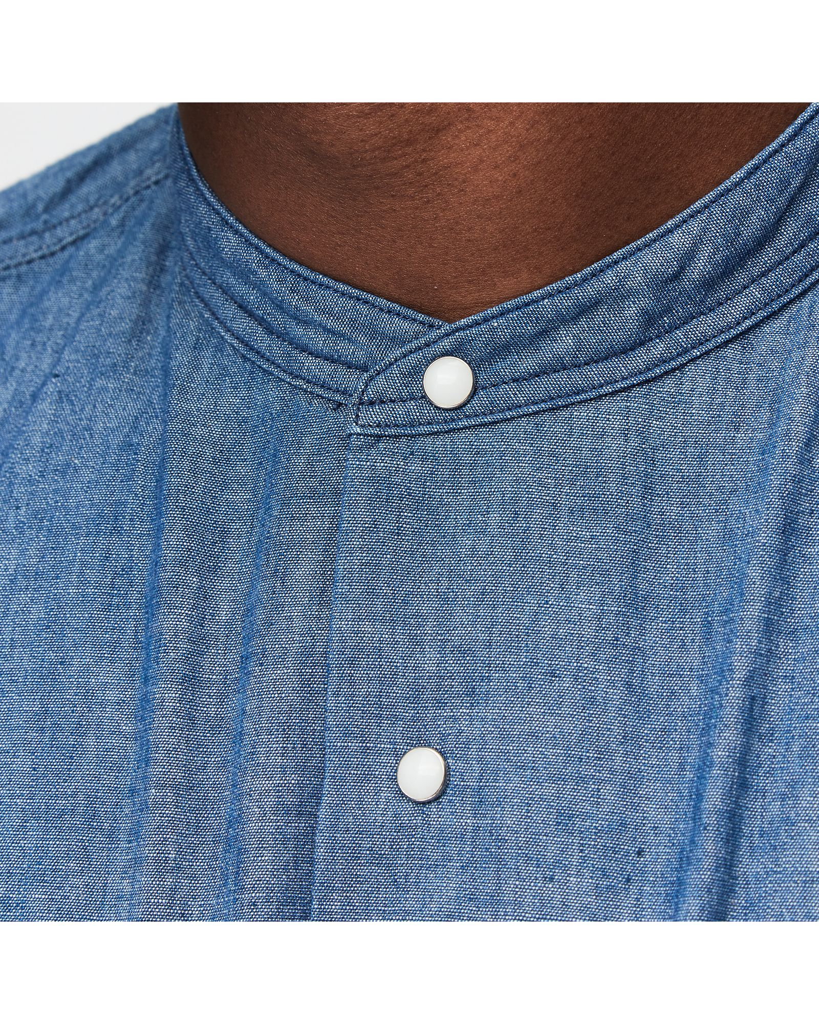 Band Collar Wind Shirt