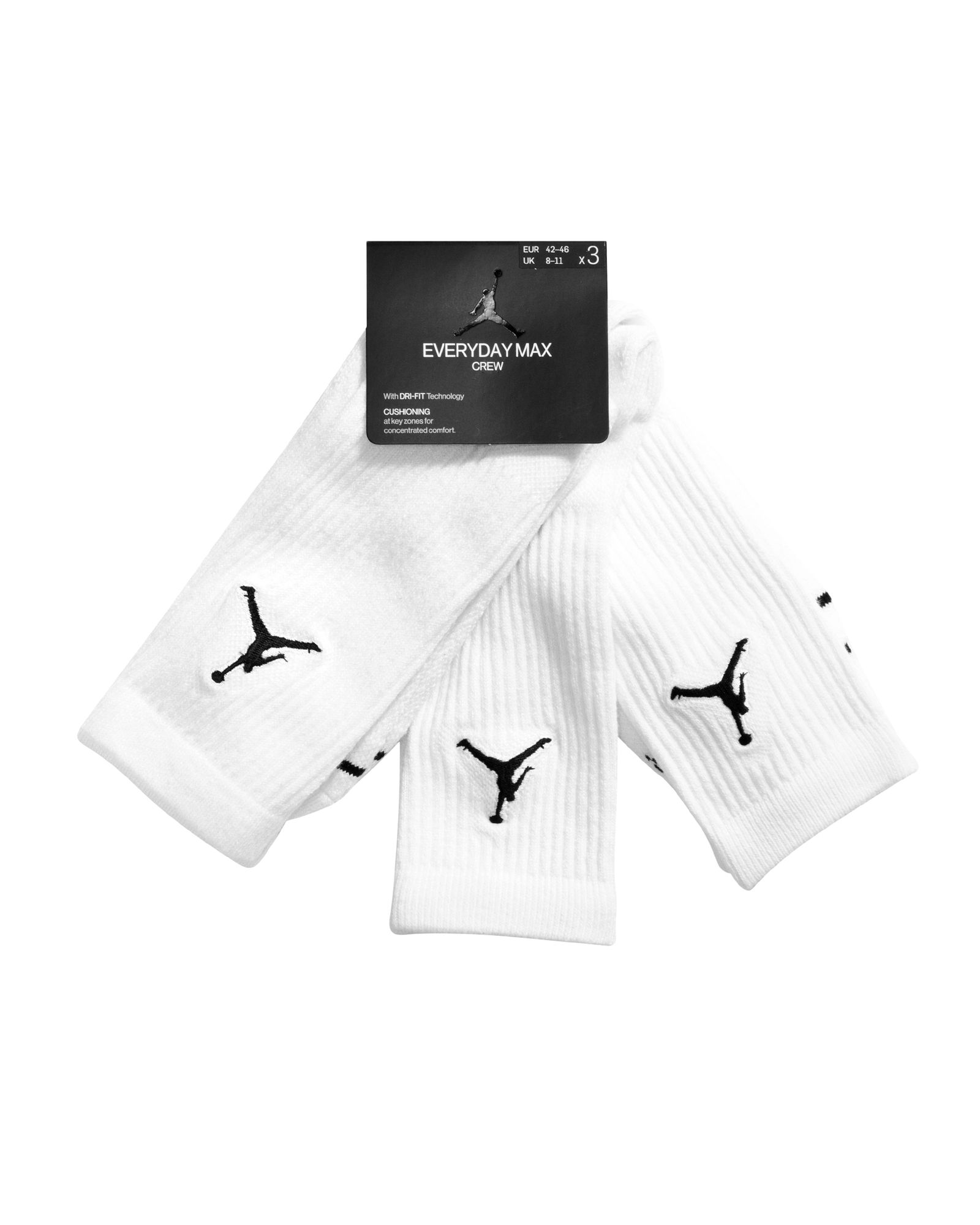 Jumpman Crew Socks (3 Pack)