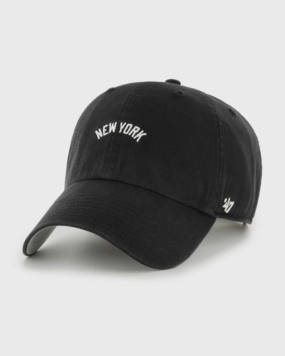 ´47 MLB New York Yankees Base Runner Script ’47 CLEAN UP, black
