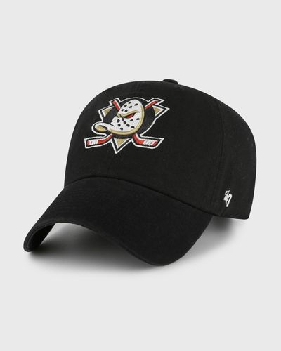 ´47 NHL Anaheim Ducks ’47 CLEAN UP w/No Loop Label, black