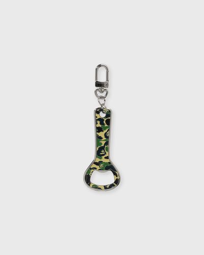 A Bathing Ape ABC CAMO BOTTLE OPENER, green