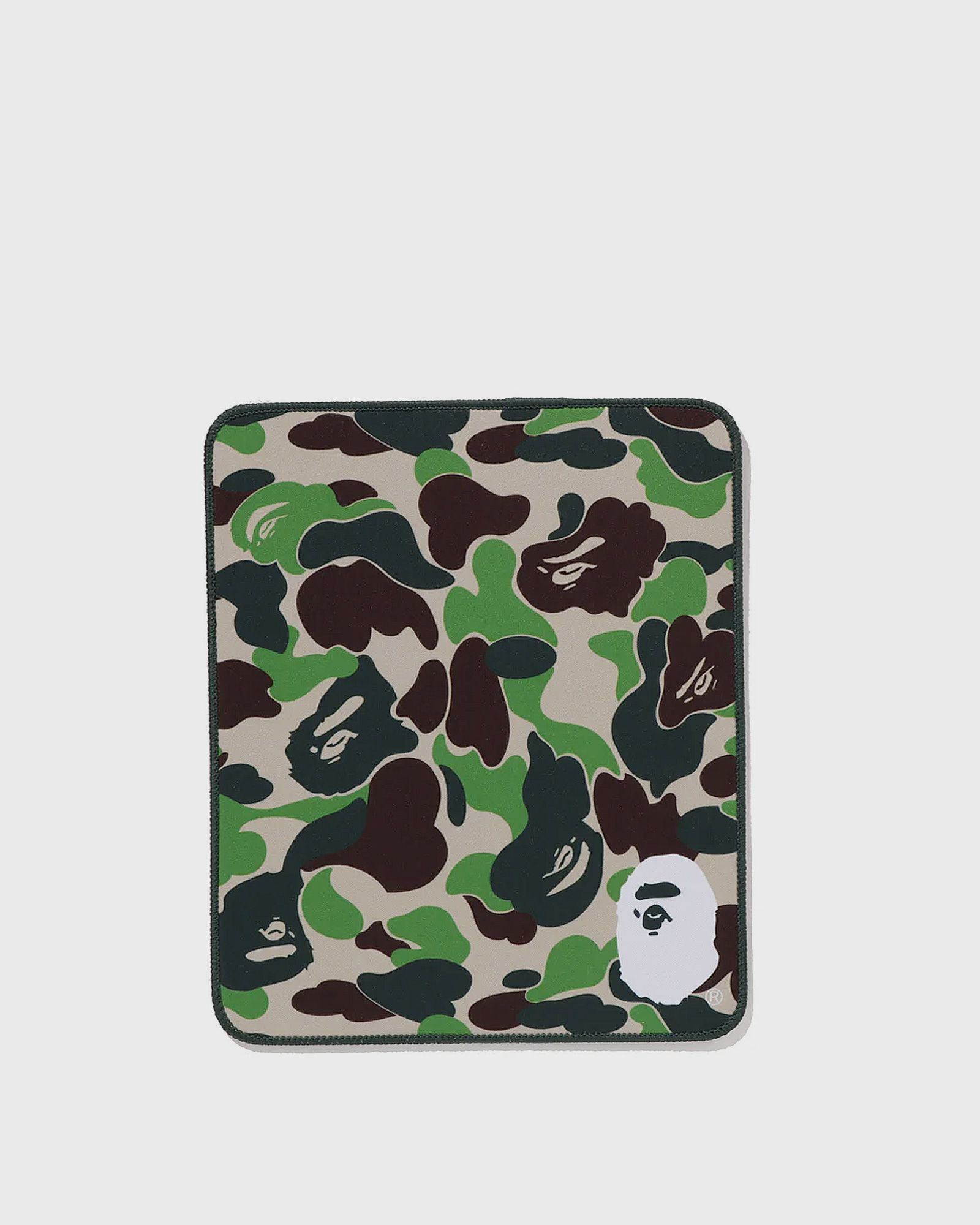 A Bathing Ape ABC CAMOOUSE PAD, green