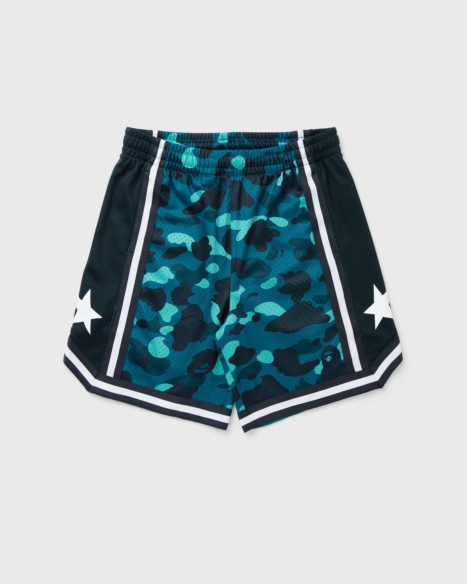 A Bathing Ape COLOR CAMOESH RELAXED FIT SHORTS, blue
