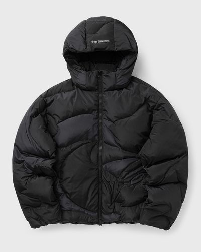 A Bathing Ape MEGA COLOR CAMO QUILTED DOWN JACKET, black