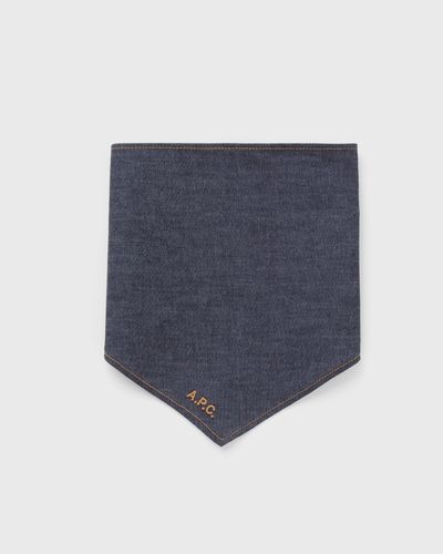 A.P.C. BANDANA CHIEN, blue
