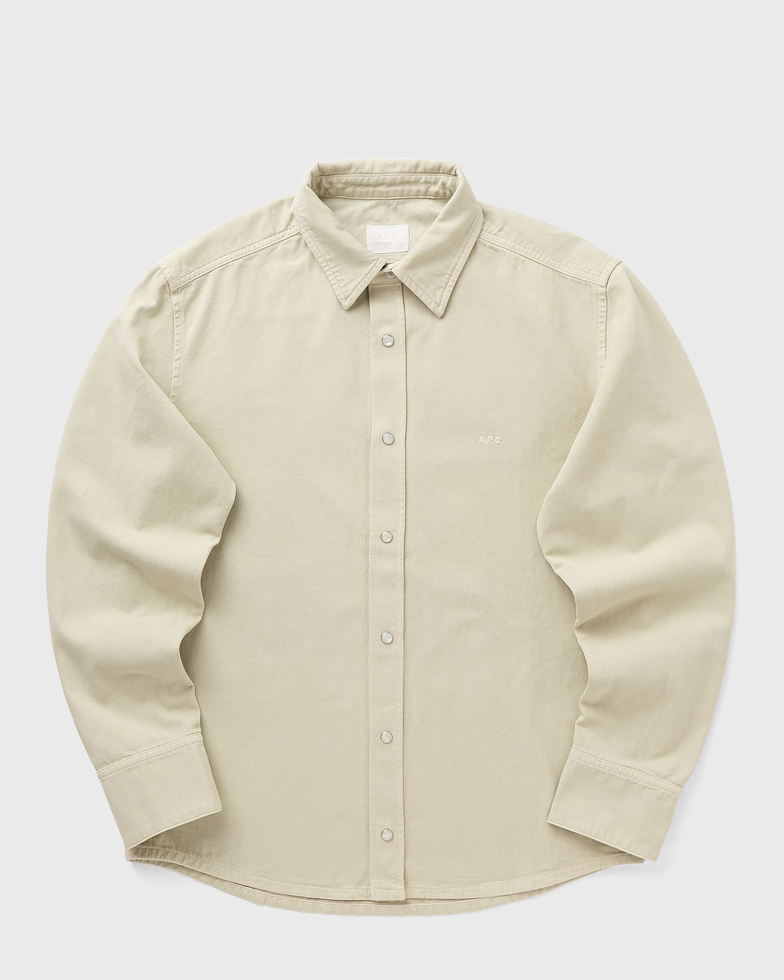 A.P.C. COTON LEGER BIOLOGIQUE TEINTE, beige