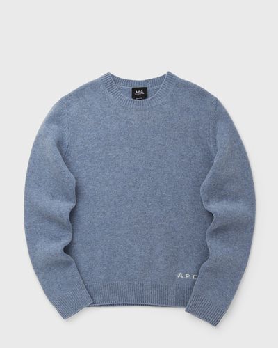 A.P.C. EDMOND PULLOVER, blue