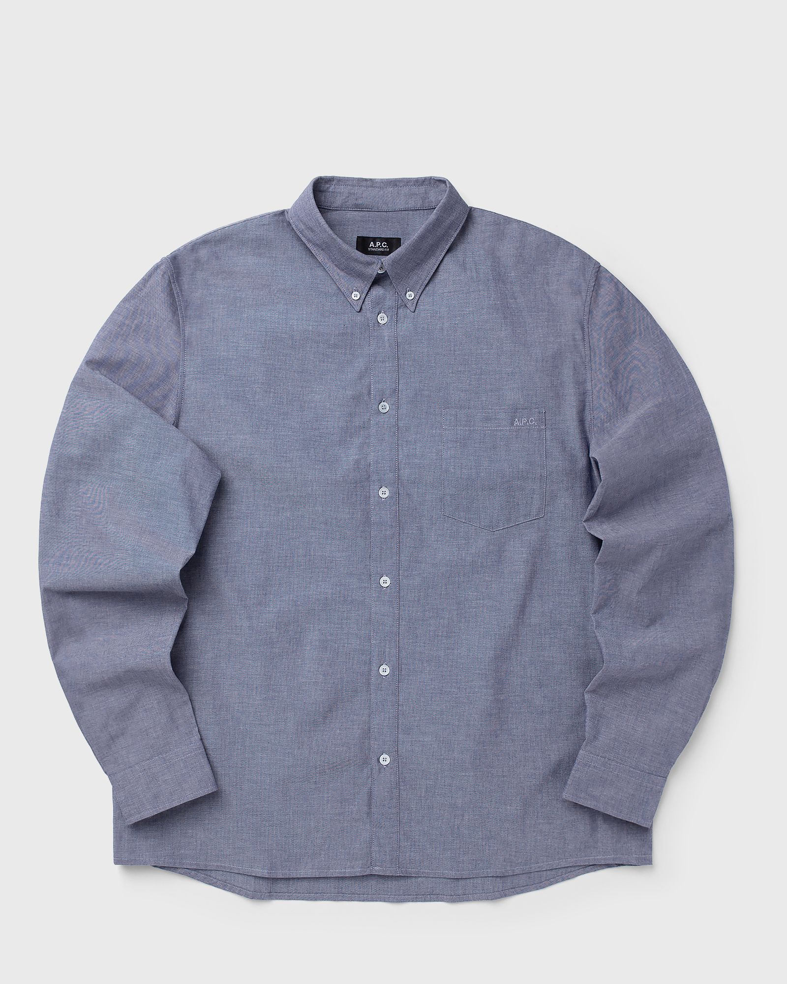 A.P.C. Edouard Brodé SHIRT, blue