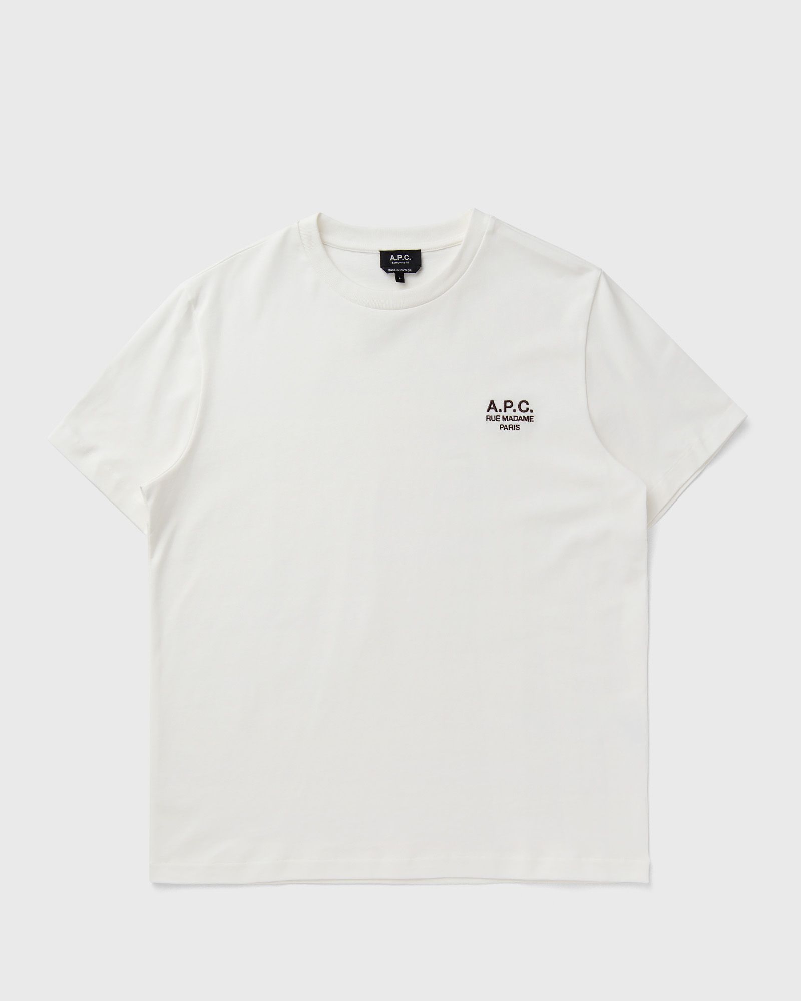 A.P.C. JERSEY BIOLOGIQUE, white
