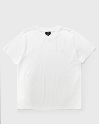 A.P.C. JERSEY BIOLOGIQUE, white