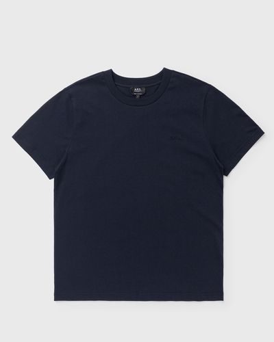 A.P.C. JERSEY BIOLOGIQUE, blue